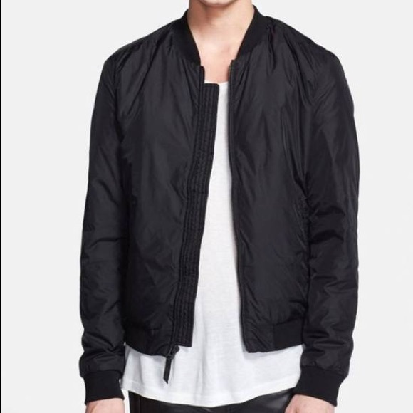 blk dnm bomber jacket